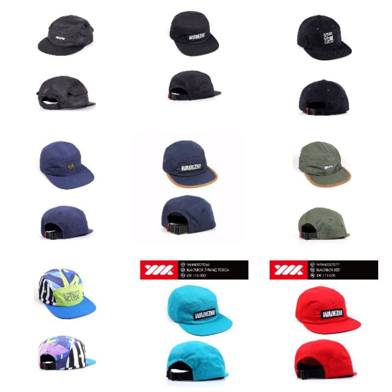 OVP-05 Topi 5 Panel / Topi 5 Panel Distro / Topi 5 Panel Original / 5 Panel Cap / WDZG / WADEZIG