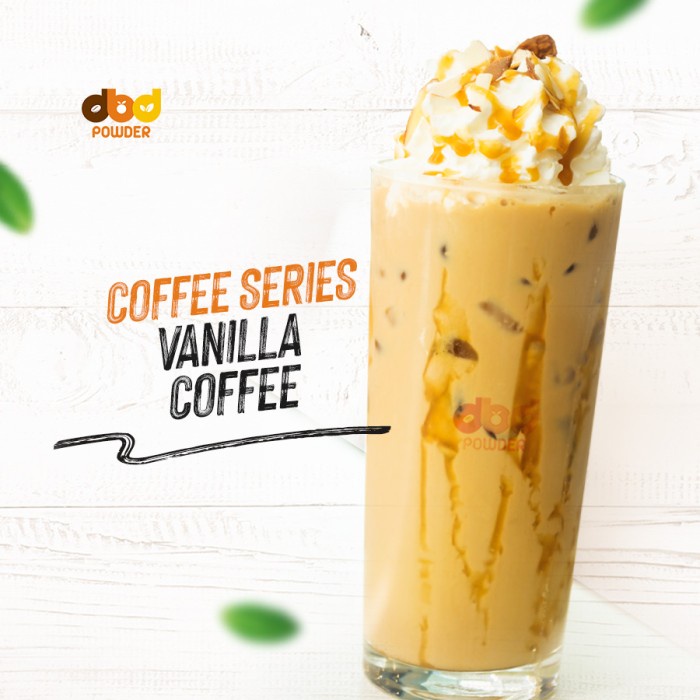 

DISKON - (BISA COD) Bubuk Minuman Kopi Vanilla - Powder Vanilla Coffee | DBD Powder