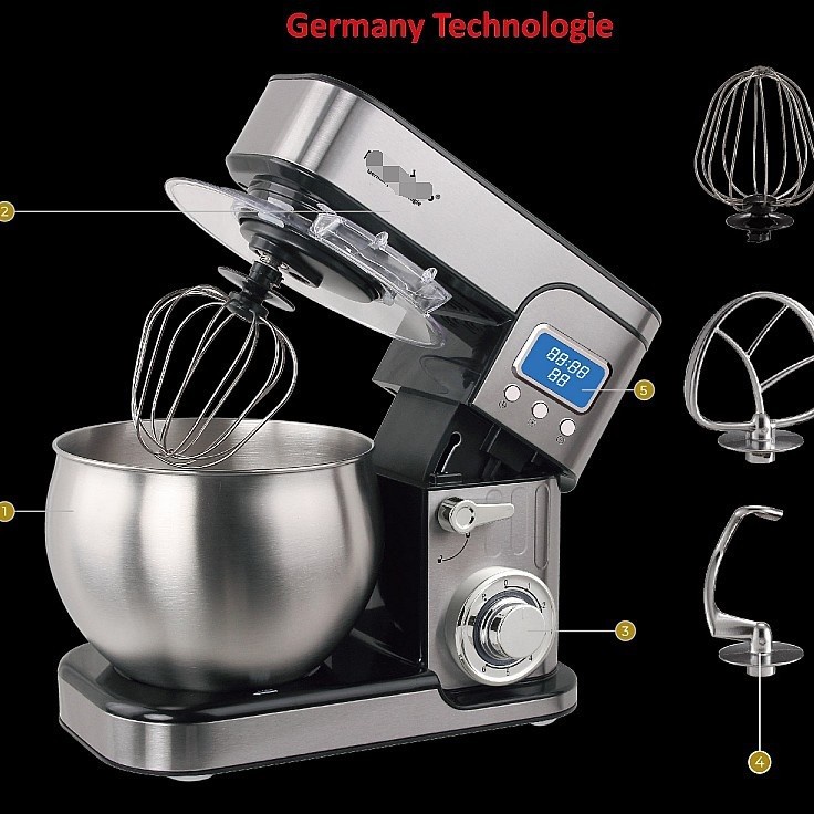 Mixer Stand Mixer Berdiri Multi Speed LCD Timer Idealife IL 221S