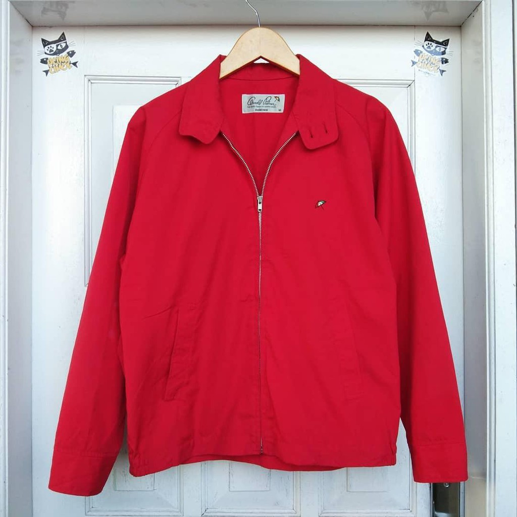 Jacket Arnold Palmer Full - Zip Jacket Red