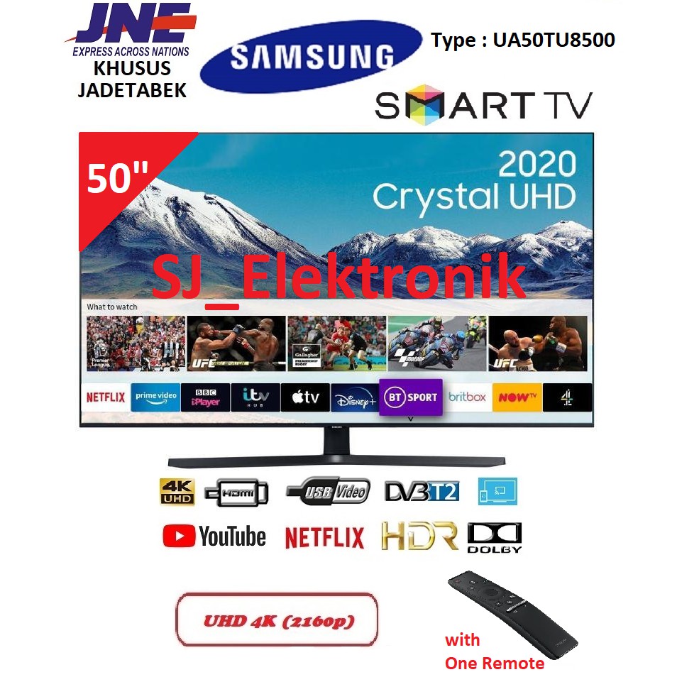 LED TV Samsung 50 Inch UA50TU8500 - 50TU8500 Crystal UHD 4K SmartTV