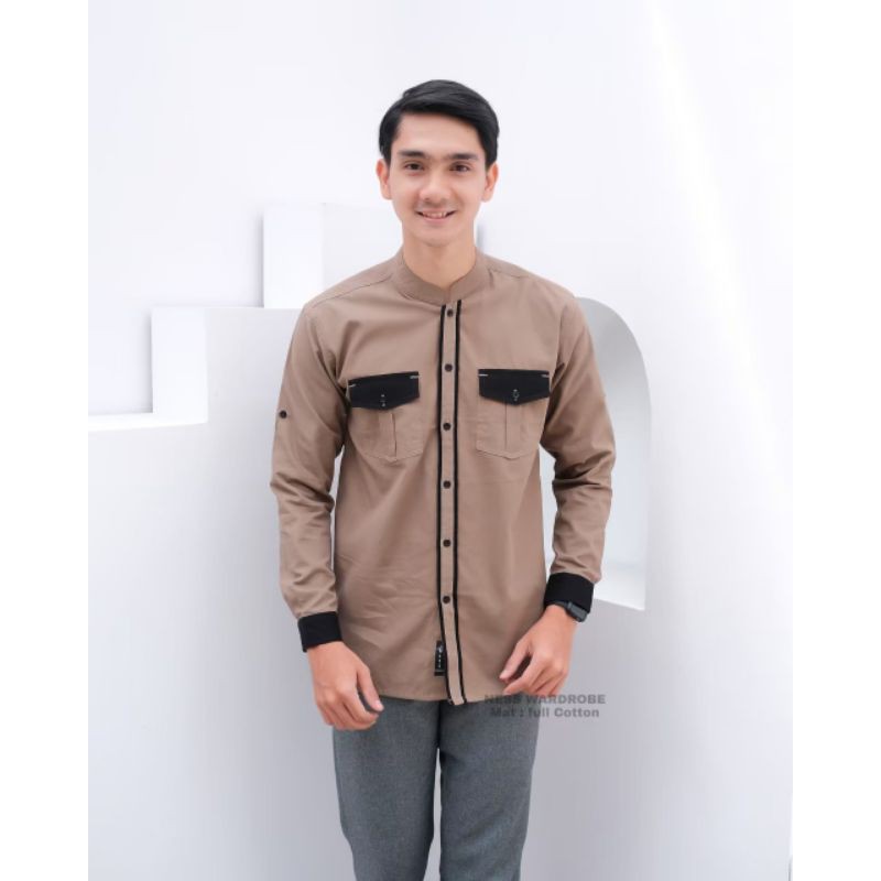 KEMKO NESS WARDROBE ORIGINAL kemeja koko pria premium