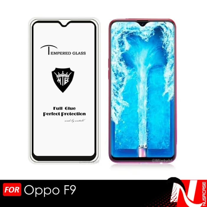 Oppo F9 Tempered Glass Oppo F9 Full Cover Tempered