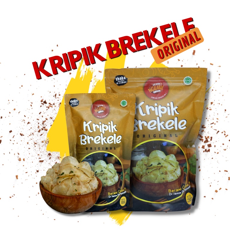 250 GR KERIPIK SINGKONG DAUN JERUK