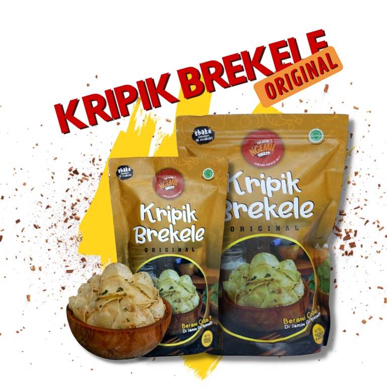 250 GR KERIPIK SINGKONG DAUN JERUK