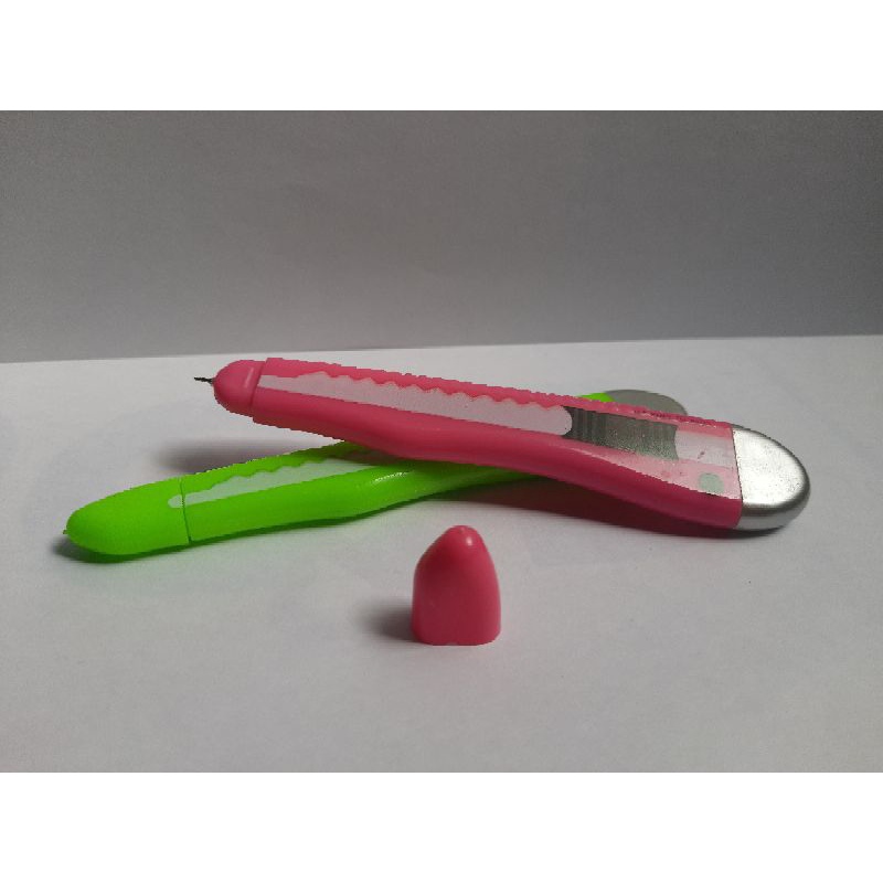 

PULPEN UNIK bentuk cutter | pulpen lucu | pulpen unik anti monoton