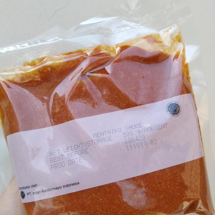 

Mentaiko Sauce 500g - Saus Mentai