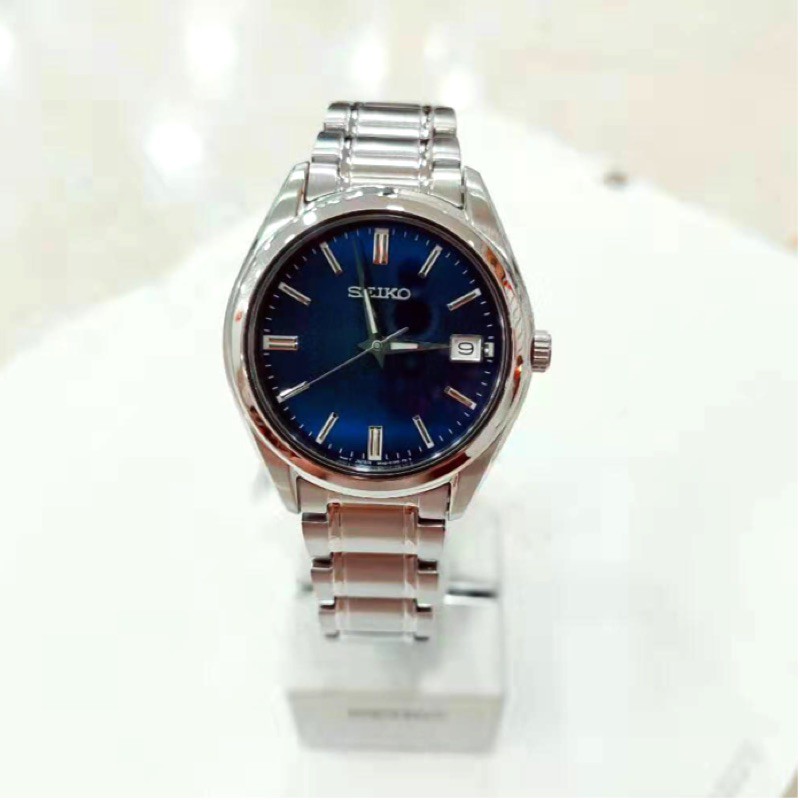 Seiko Quartz SUR317P1 Sapphire Blue Dial - Jam Tangan Wanita SUR317