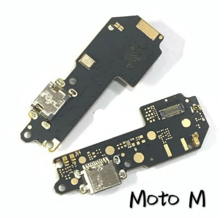Papan Konektor Charger Dan Mik Motorola Moto M Original