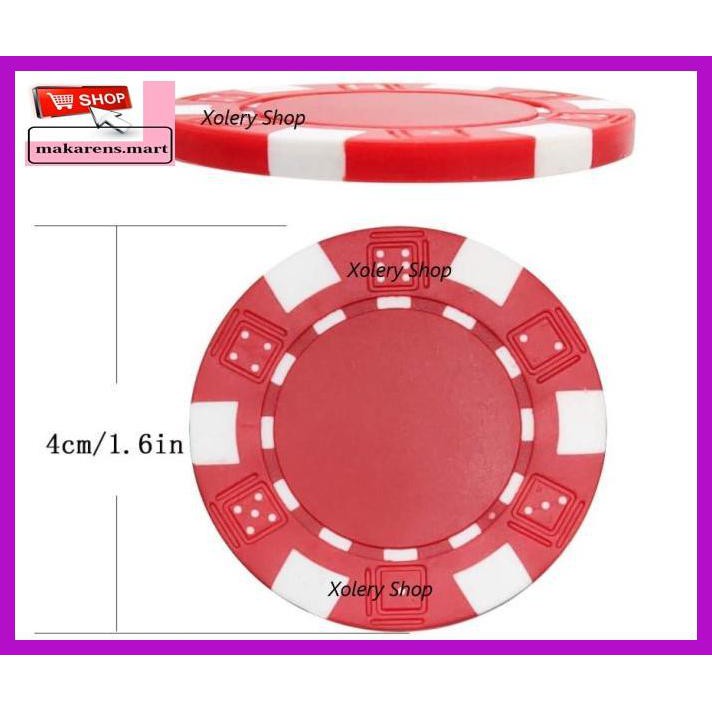 

Fd6Dhtt- Chips Set Premium 100 Pcs / 5 Colors Striped Chip Casino Style - Dengan Acrylic Ft56Ee5-