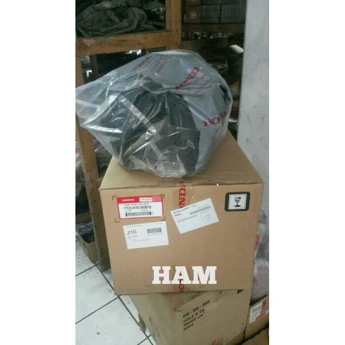 tangki tengki megapro monoshock ori hm hitam #HAM
