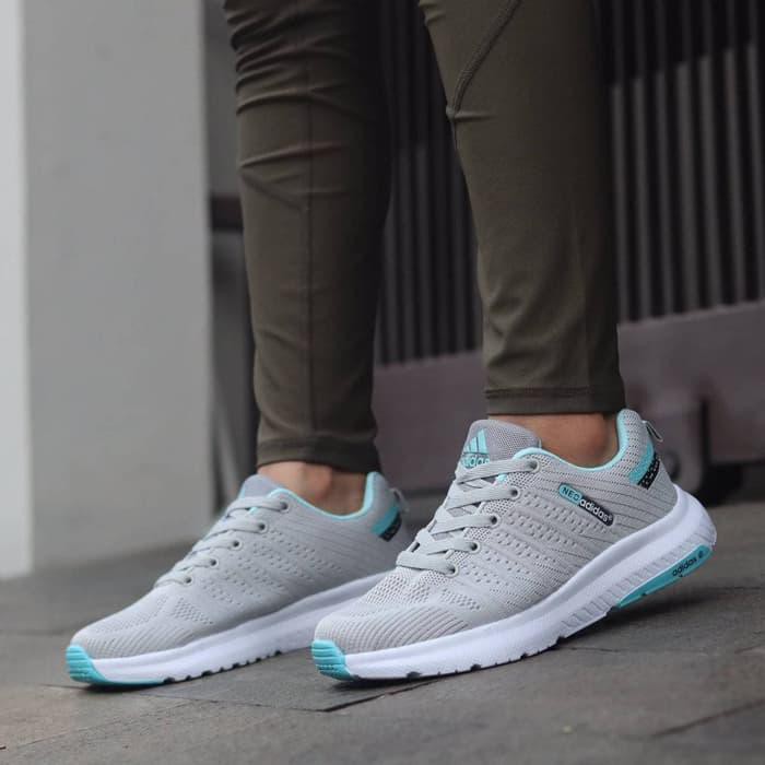 SEPATU WANITA ADIDAS NEO ZOOM RUNNING//SNEAKERS SPORT ADIDAS PEREMPUAN