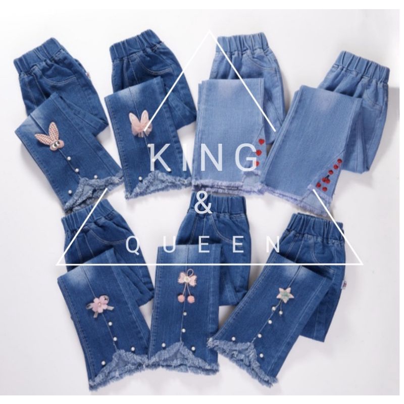 jeans import anak perempuan/celana jeans import anak cewek/jeans import