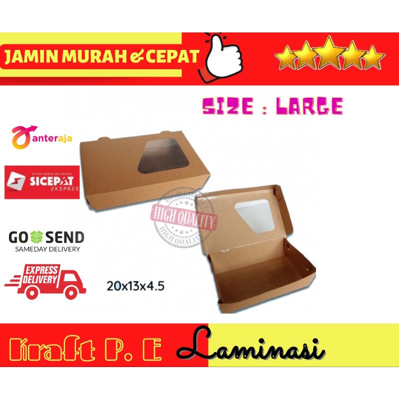 

Lunchbox L | Lunchbox kraft | Lunchbox jendela