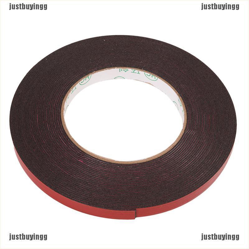 JB✪ 10M Strong Permanent Double-Sided Adhesive Glue Tape Super Sticky With Red Liner