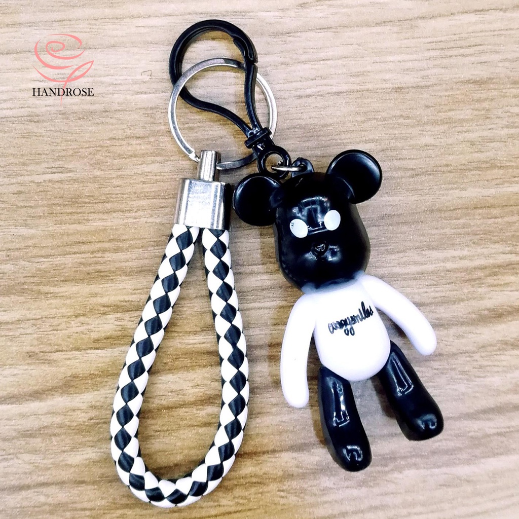 Handrose - Aksesoris Gantungan Tas / Bear Doll Keychain Creative