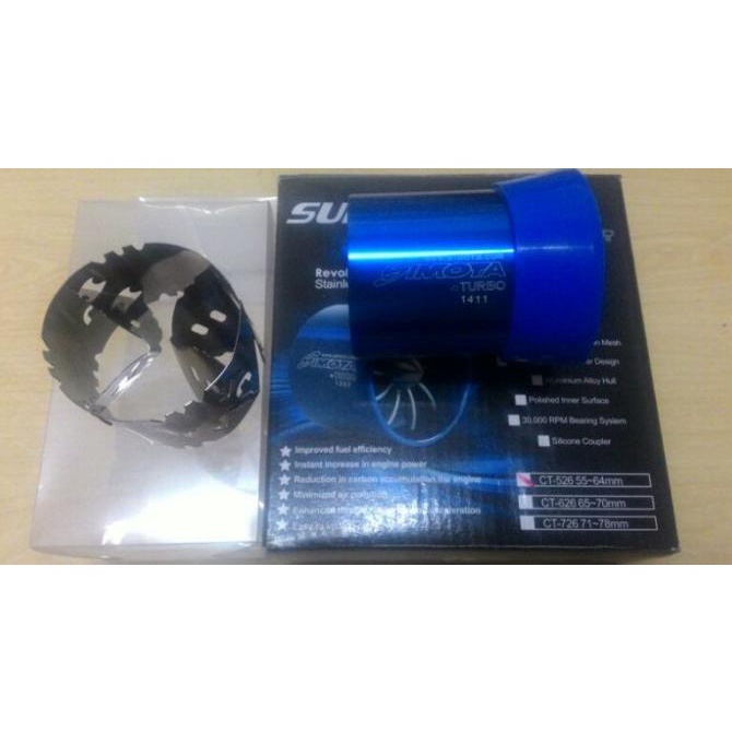 Paket Cyclon S + Turbo Ventilator, Untuk Mobilnya Makin Ngacir