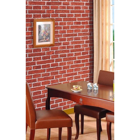 wallpaper dinding batu bata merah