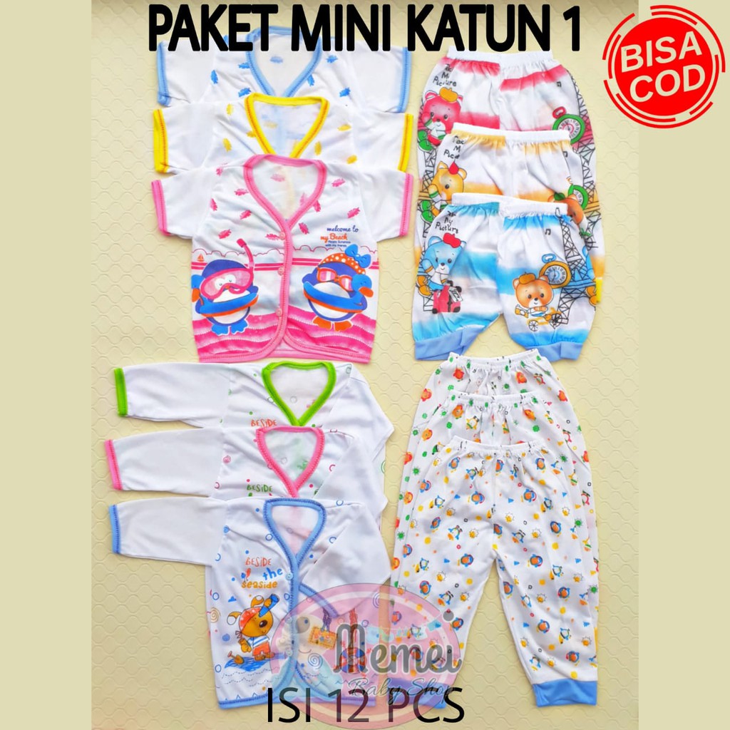 Paket HEMAT MINI paket perlengkapan bayi lahir baby newborn