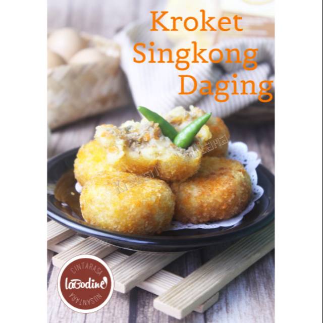 

Kroket singkong daging sapi Labodine mini