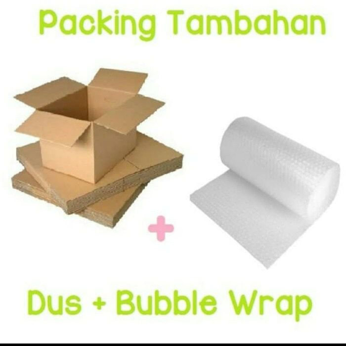 

Packaging Tambahan / Extra Bubble Wrap dan Box Kardus