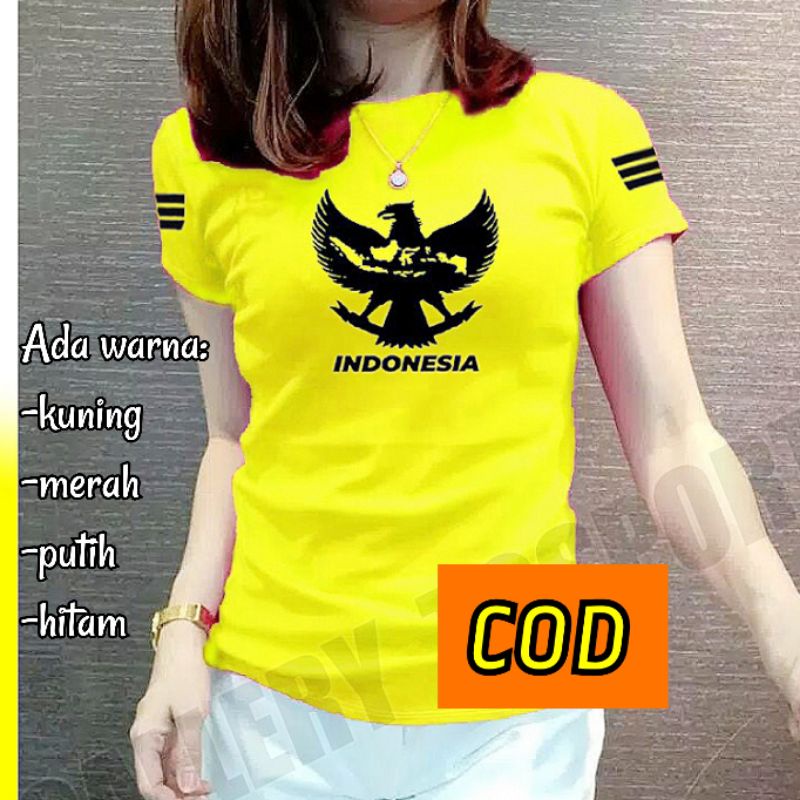 kaos senam garuda/kaos zumba garuda/atasan olahraga garuda