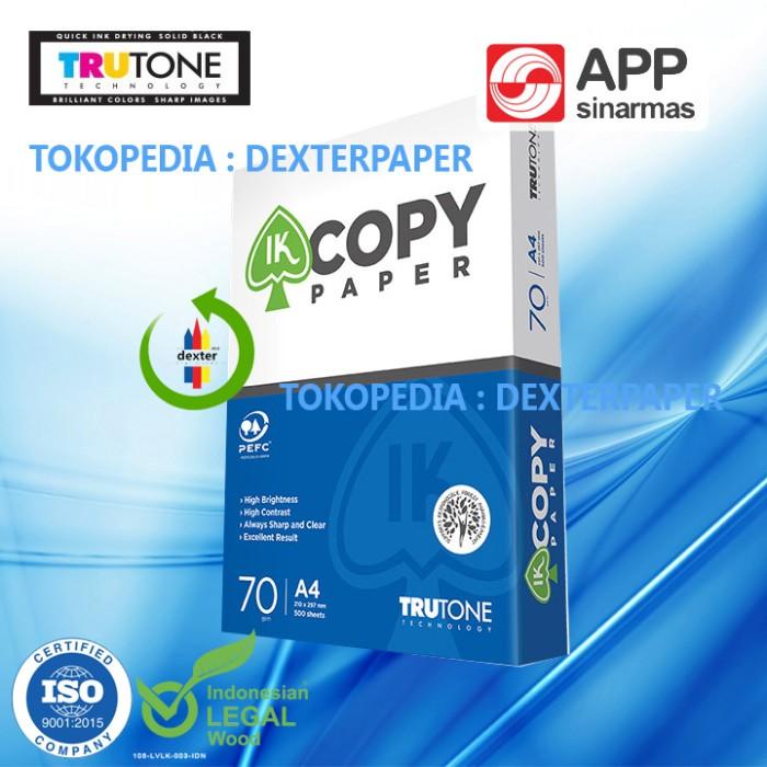 

Kertas | (5 Rim) 1 Box Kertas A4 75Gr Paperone Bmo/ Copypaper A4 70Gr Ik Kualitas Terbaik