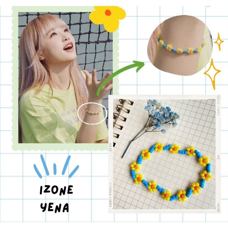 PROMO NEW! BRACELETE IZ*ONE YENA | KPOP INSPIRED BEADS