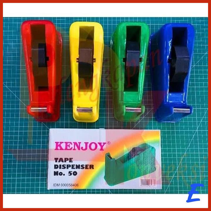 

Tape Dispenser Tempat Roll Isolasi Lakban Selotip 1 inch Kenjoy No 50