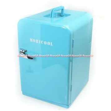 Mobicool F15 Box Pendingin &amp; Penghangat Portabel Biru Kulkas Mini Mobil Kapasitas 15Liter