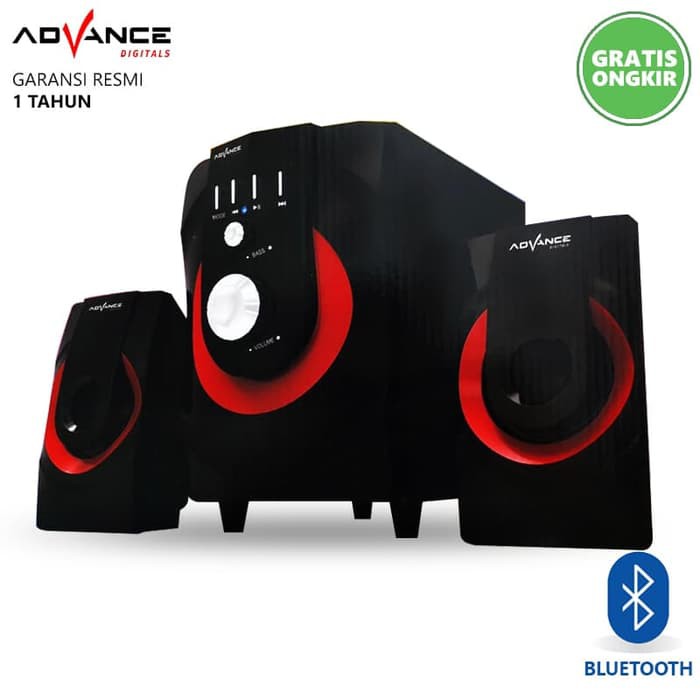 Polytron PAS78 Speaker Aktif Karaoke Microphone PA F7R6 Advance M250BTAktif 2.1 Bluetooth Multim