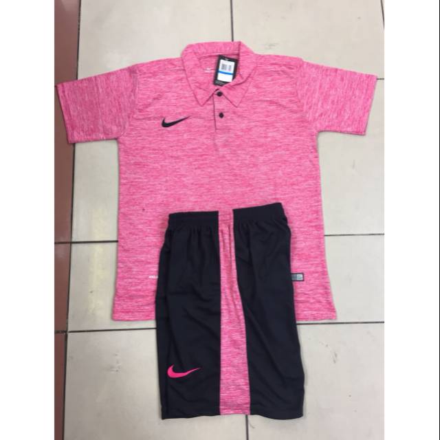 Terbaru... Setelan jersey kerah misty nike