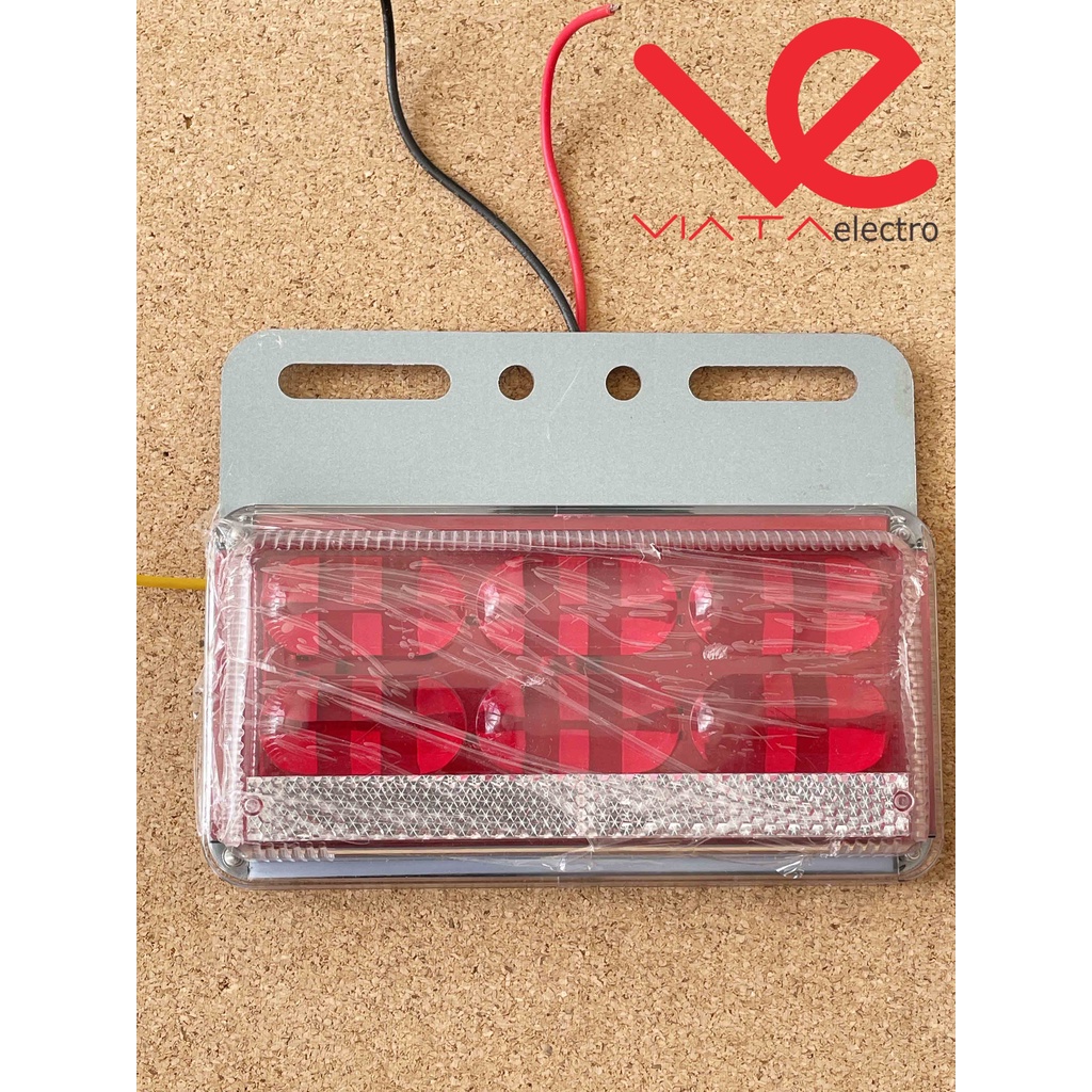 1SET LED BAK TRUK CEMBUNG 12 &amp; 24V LED BAK KRISTAL SAMPING LED SEIN RUNNING STOPLAMP