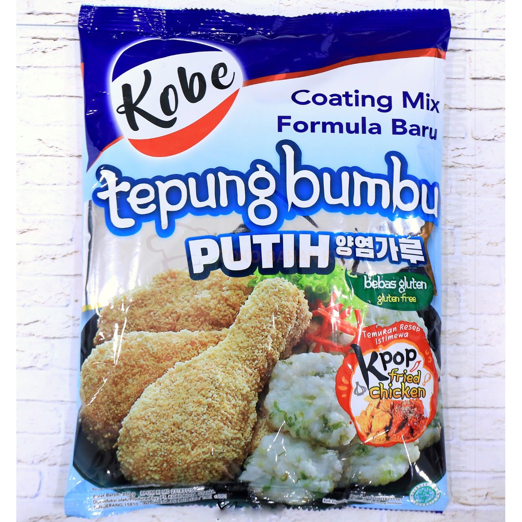 

Kobe Tepung Bumbu Putih 850gr
