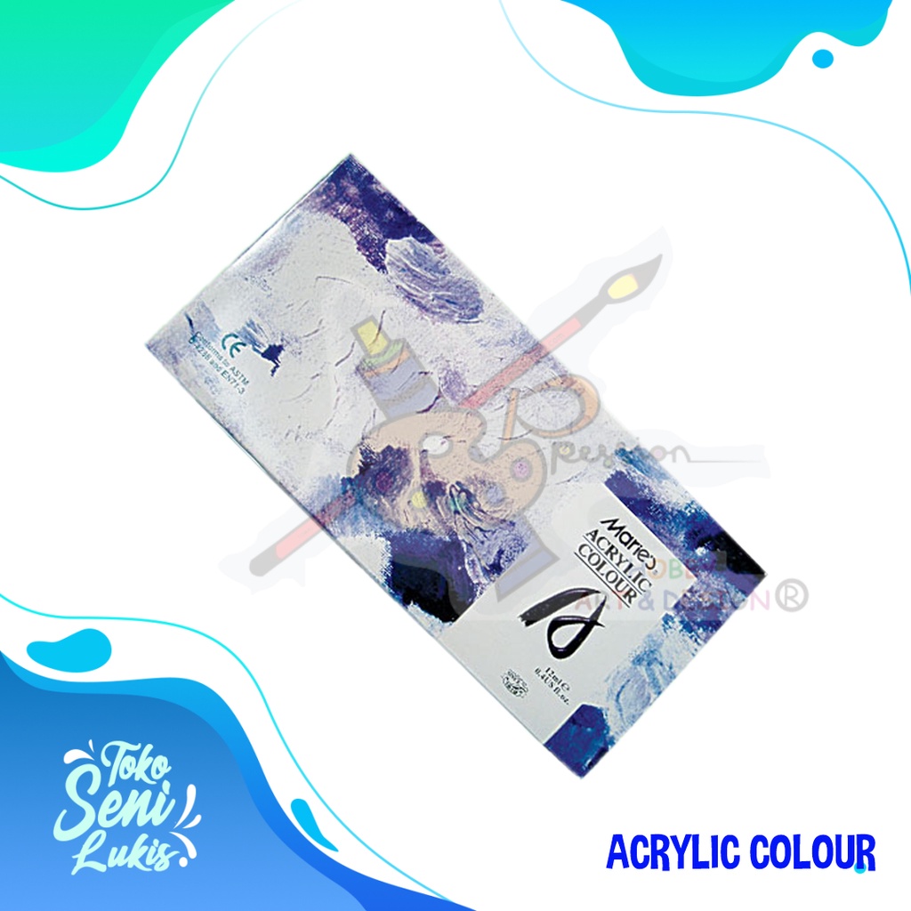 

MARIES ACRYLIC SET 12 WARNA 812B CAT AKRILIK SET