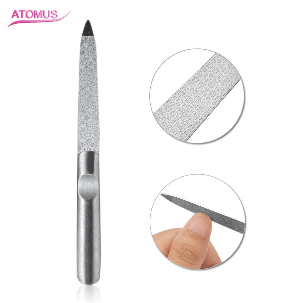 

PRODUK IMPORT 1pc Metal Nail File Lime A Ongle Professionel Pilnik Do Paznokci Limas Para Manicura