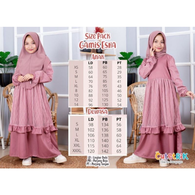 CUTETRIK GAMIS ESHA GM 57