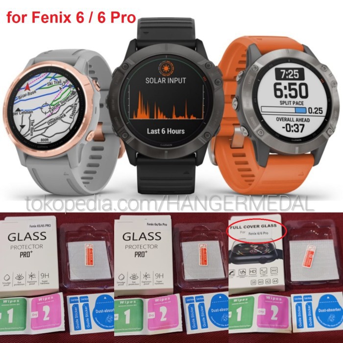 Tempered Glass ANTI GORES GARMIN Fenix 6 Pro Fenix 6