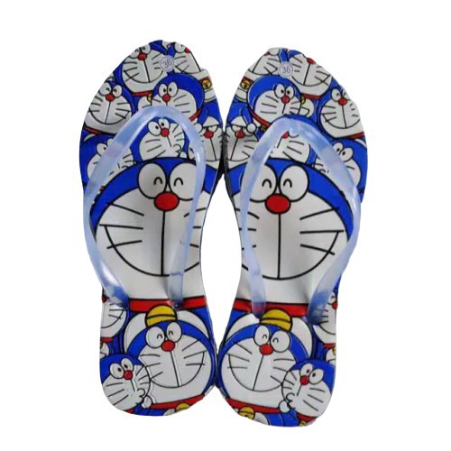 NEW!! SANDAL  JEPIT DORAEMON / Sandal Flip Flop Terbaru