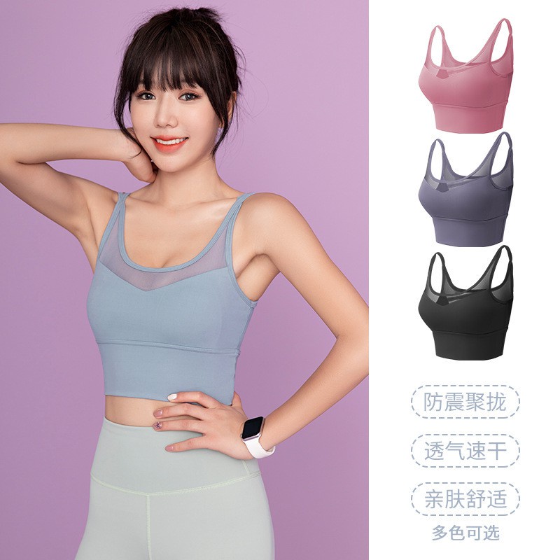 Pennay Women Sportwear - Sport Bra Wanita No Buckle Gym Running Yoga Zumba