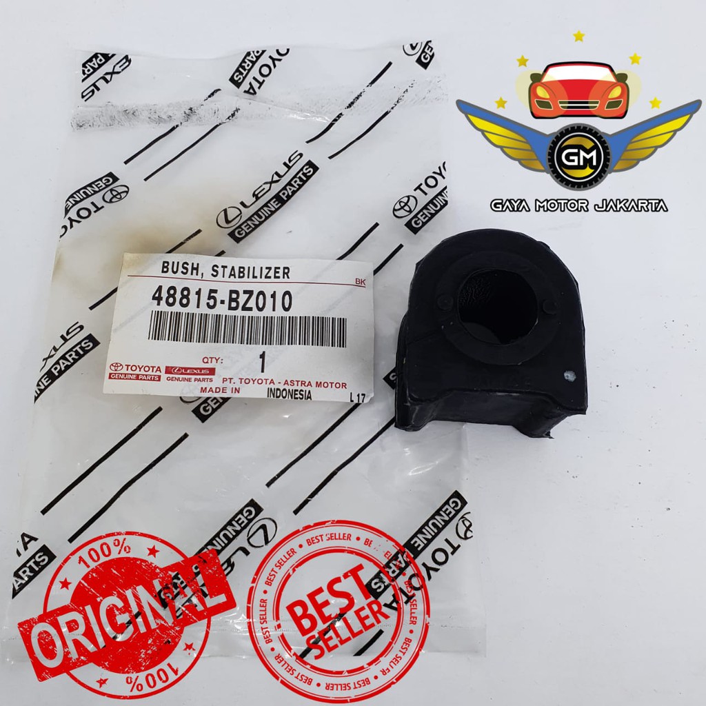 Karet Stabil-Bush Stabilizer Depan Avanza-Xenia-Rush 48815-BZ010 ORI