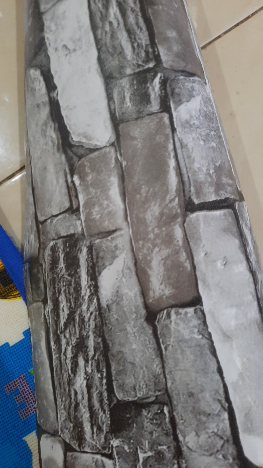 Wallpaper Sticker Motif ( Batu Bata )