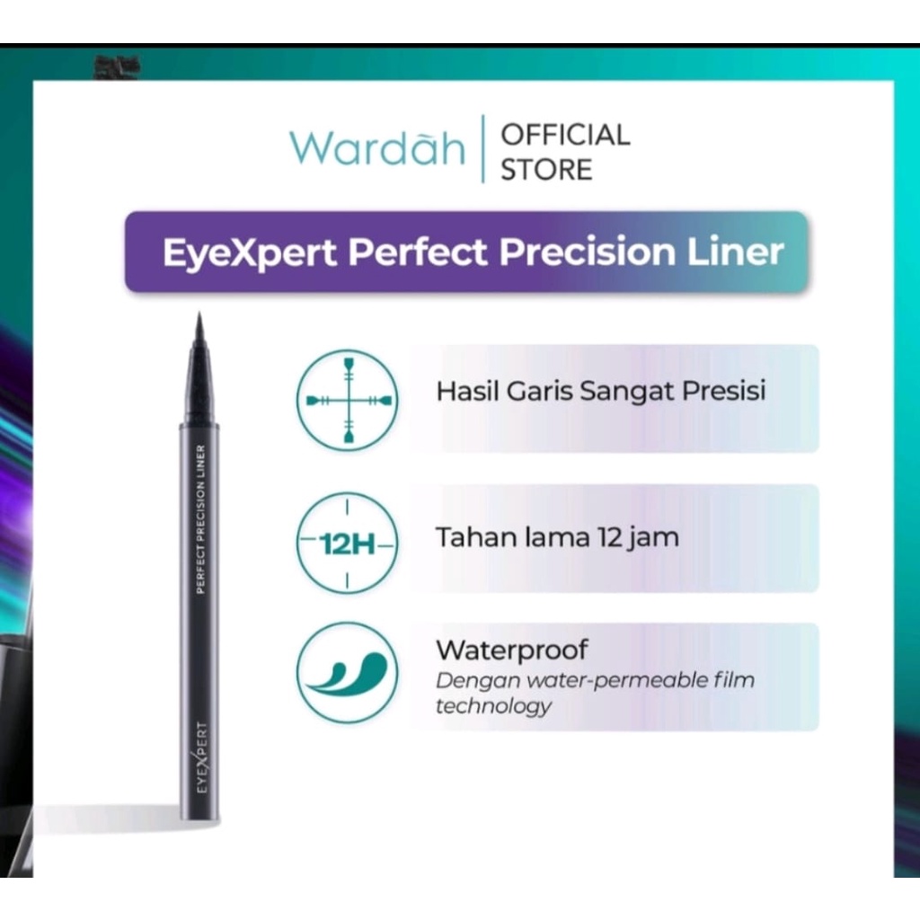 Wardah EyeXpert Perfect Precision Liner