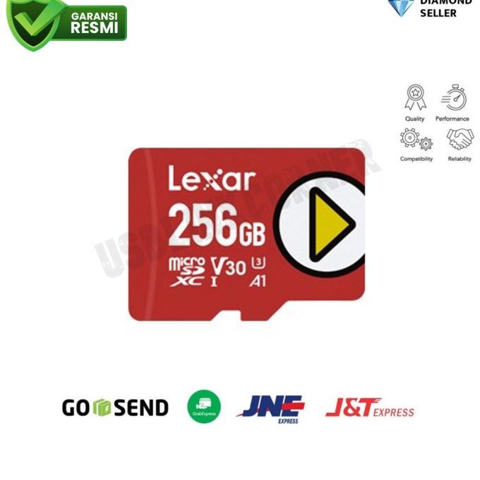 Jual Lexar Play Microsd 256Gb Up To 150Mbps