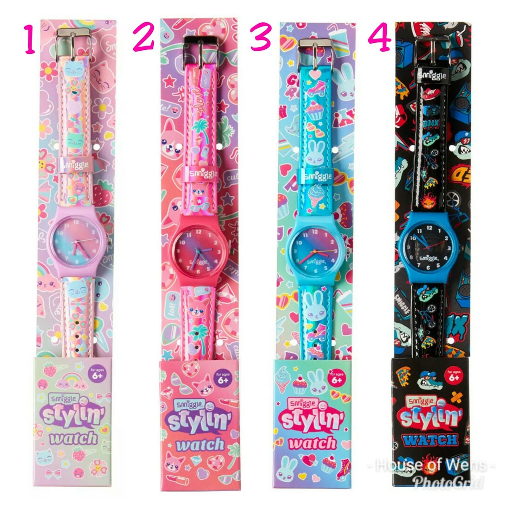 SMIGGLE STYLIN WATCH - JAM TANGAN ANAK SMIGGLE Diskon
