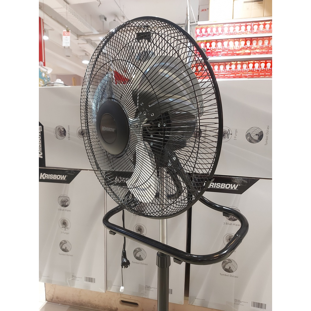 KRISBOW KIPAS ANGIN INDUSTRIAL 18 INC / 3 IN 1 FAN 18 INC / KIPAS LANTAI MEJA DINDING