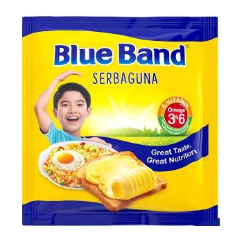 

Mentega Blue Band 200 gram sachet / Margarin Blue Band Serbaguna