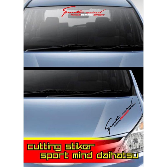 cutting sticker sport mind TOYOTA