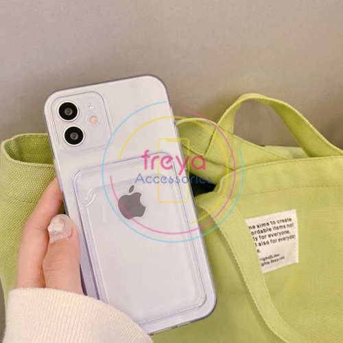 FJ700 CASE CASING SOFTCASE CLEAR AIRBAG BENING SLOT KARTU PHOTO CARD SAMSUNG A03 CORE A12 A13  A22 4