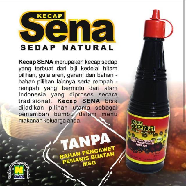 

KECAP SENA (SEDAP NATURAL)